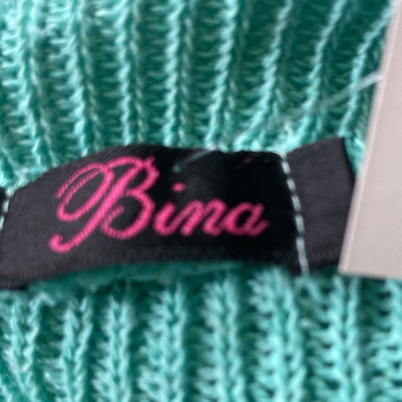 Bina Sweater Women Size 28-30 Open Front Crochet Cardigan Sweater New With Tag - Picture 7 of 8